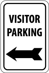 Visitor Parking Sign - AccuformNMC TM9J