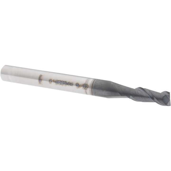 5/32" 2-Flute Solid Carbide Square End Mill, AlTiN - Accupro 12181598