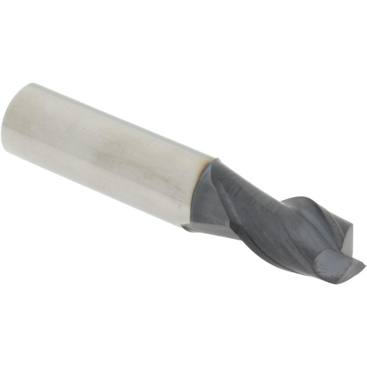 15/32" 2-Flute Solid Carbide Square End Mill, AlTiN - Accupro 12181688
