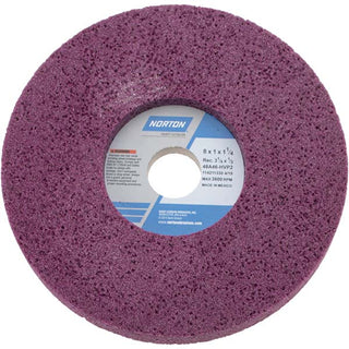 8 x 1" 46-Grit Aluminum Oxide Grinding & Cutoff Wheel - Norton 66253019366