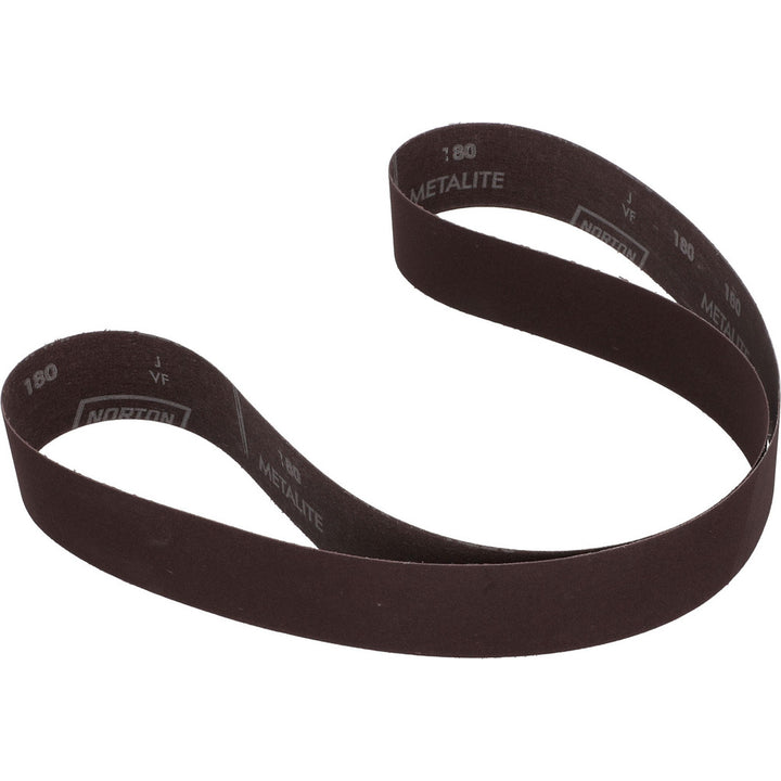 2 x 60" 180-Grit Aluminum Oxide Belt - Norton 78072720441