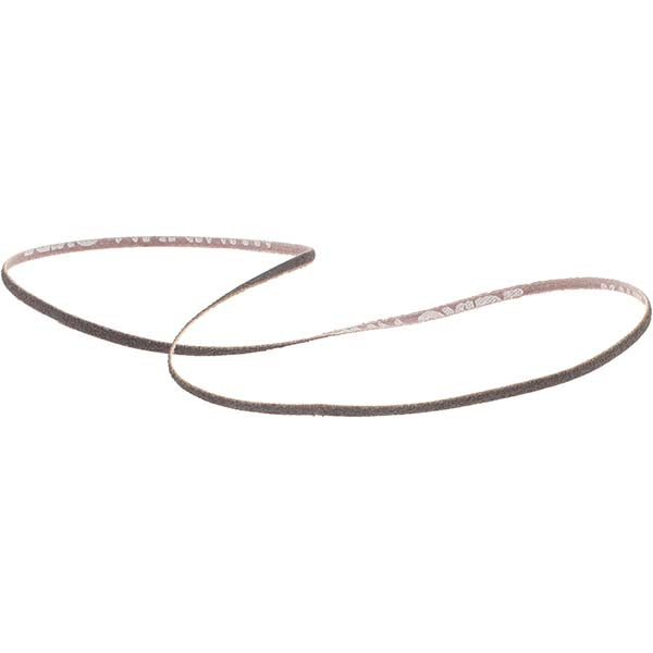 1/8 x 24" 80-Grit Aluminum Oxide Belt - Norton 78072733200