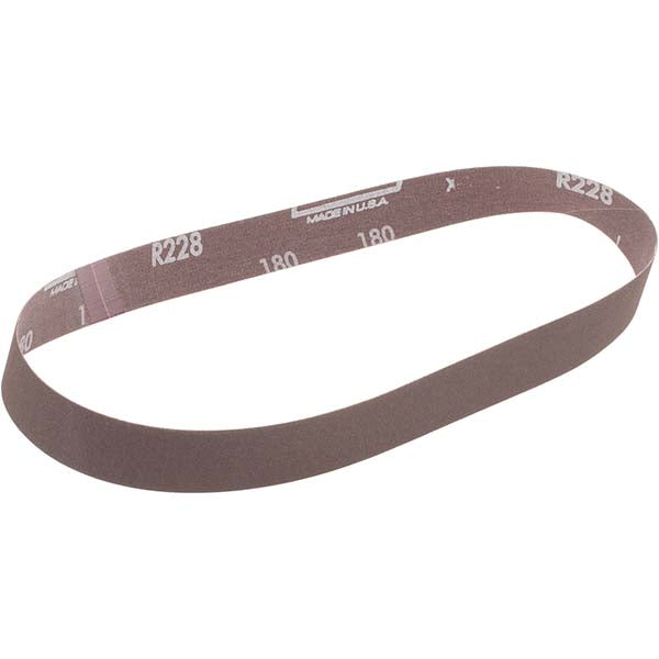 1 x 30" 180-Grit Aluminum Oxide Belt - Norton 78072765328