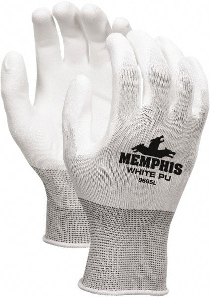 Large White General Purpose Gloves - MCR Safety 9665L