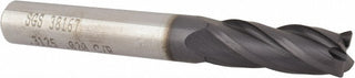 5/16" 4-Flute Solid Carbide Corner Radius End Mill, AlTiN - SGS 38167