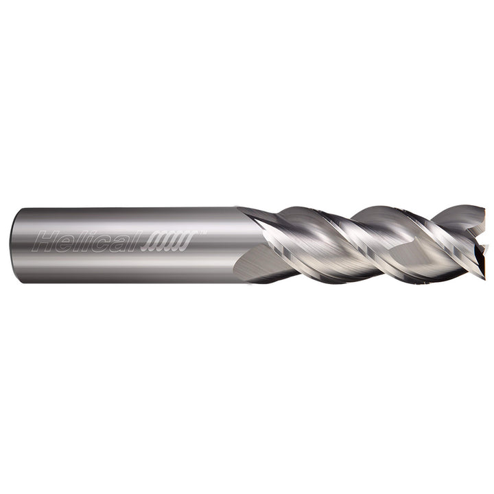 3/8" 3-Flute Solid Carbide Square End Mill - Helical Solutions 81559