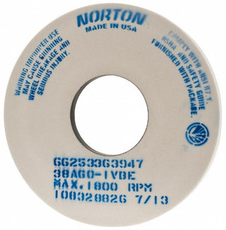 14 x 1" 60-Grit Aluminum Oxide Grinding & Cutoff Wheel - Norton 66253363947