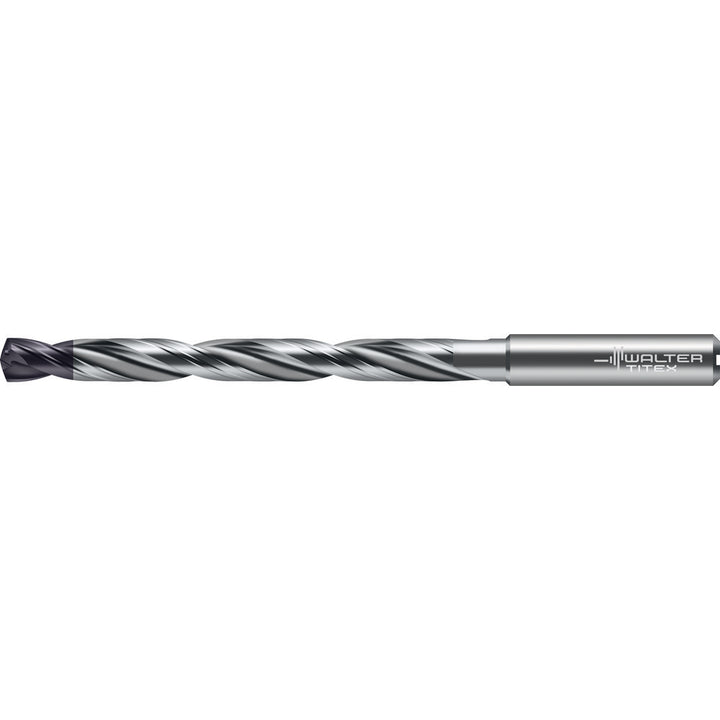 3/8" Solid Carbide Drill Bit, ZrN, 140° point - Walter-Titex 8325156