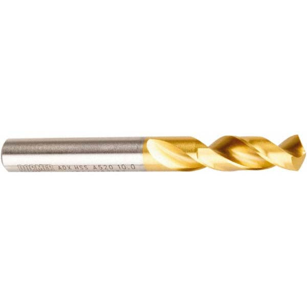 0.3740" HSS Screw Machine Drill Bit, TiN, 130° point - Dormer Pramet 5970004