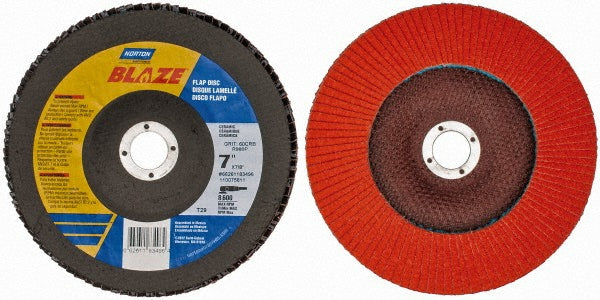 7" 60-Grit Ceramic Disc - Norton 66261183496