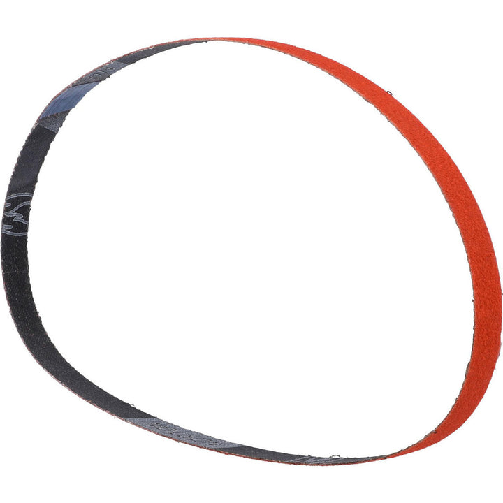 1/2 x 24" 80-Grit Ceramic Alumina Belt - Norton 69957398026
