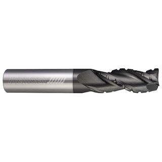 1/4" 3-Flute Solid Carbide Corner Radius End Mill, Dplus - Helical Solutions 87780
