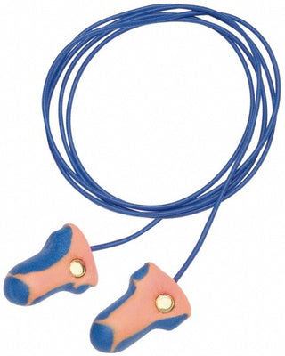 33dB Universal Blue; Orange Ear Plugs - Howard Leight LT-30