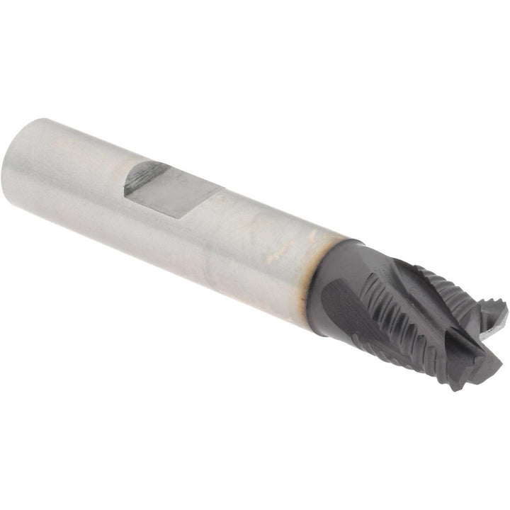 0.3750" 4-Flute Cobalt Single End Mill, TiAlN - Hertel 84213560
