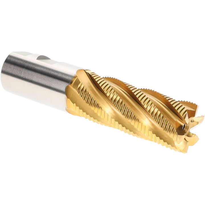 1.2500" 6-Flute Cobalt Single End Mill, TiN - Hertel 84213990