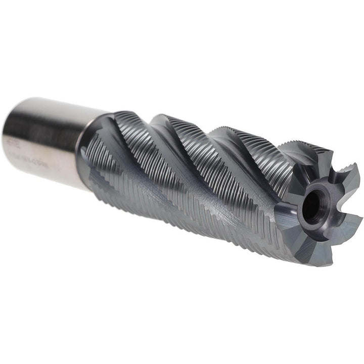 1.5000" 6-Flute Cobalt Single End Mill, TiCN - Hertel 84214089