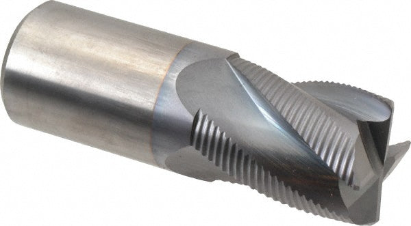 1" 4-Flute Solid Carbide Roughing End Mill, TiCN - Accupro 2500201