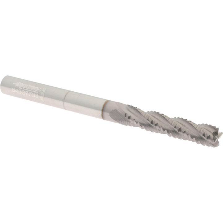 0.25" 4-Flute Solid Carbide Roughing End Mill, TiCN - Accupro 2500215