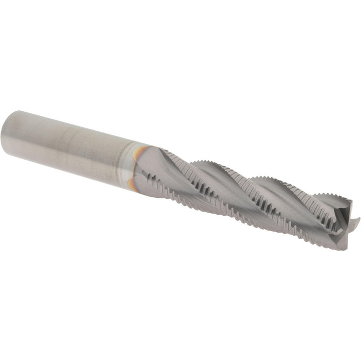 0.5" 4-Flute Solid Carbide Roughing End Mill, TiCN - Accupro 2500071