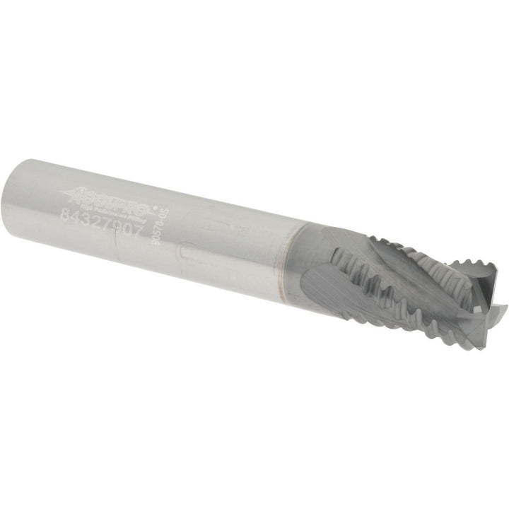 0.3125" 4-Flute Solid Carbide Roughing End Mill, AlTiN - Accupro 2500107