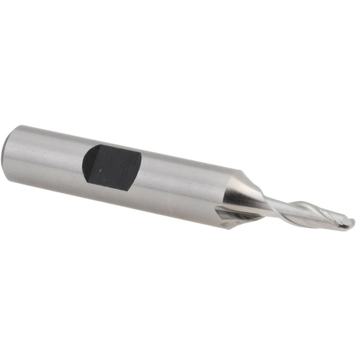 5/32" 2-Flute High Speed Steel Ball End Mill - Hertel E2110010