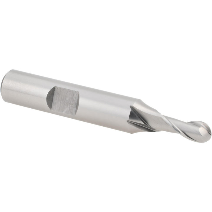 7/32" 2-Flute High Speed Steel Ball End Mill - Hertel E299914101