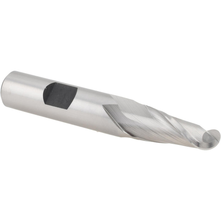 7/16" 2-Flute Cobalt Ball End Mill - Hertel E2110028