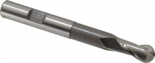 3/8" 2-Flute Cobalt Ball End Mill - Hertel E2111024