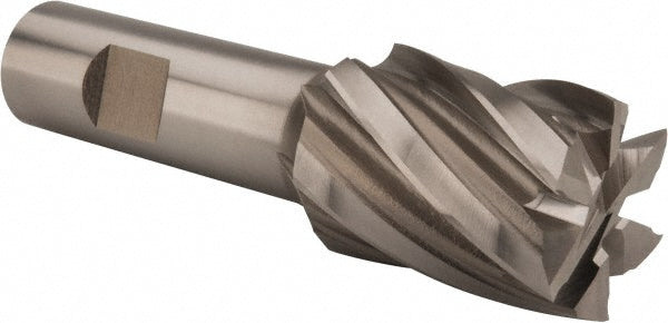 1-1/8" 6-Flute Cobalt Square End Mill - Hertel E299914038