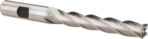 7/16" 4-Flute Cobalt Square End Mill - Hertel E2041028