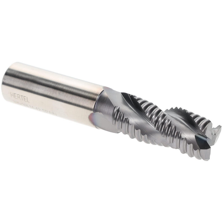 0.7500" 3-Flute Cobalt Single End Mill, TiCN - Hertel 84511732