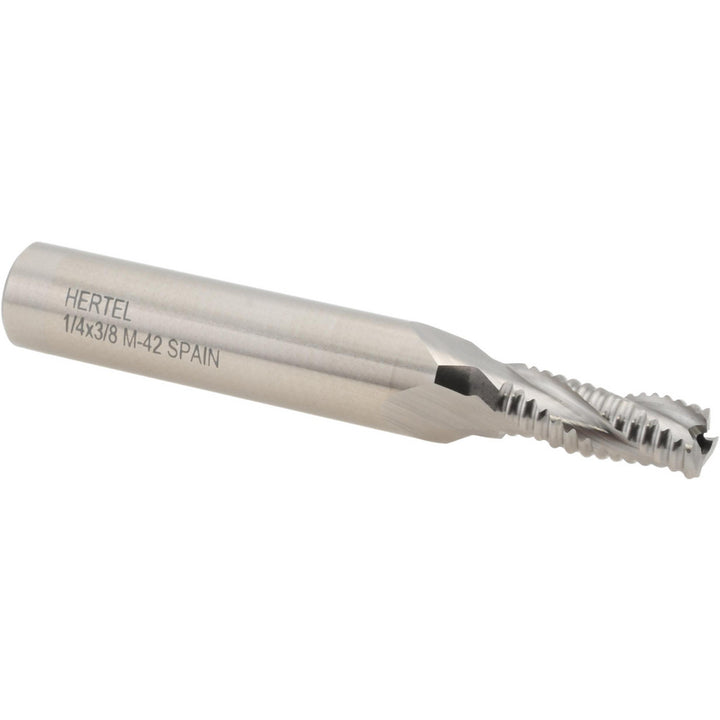 0.25" 3-Flute Cobalt Roughing End Mill - Hertel 84511997