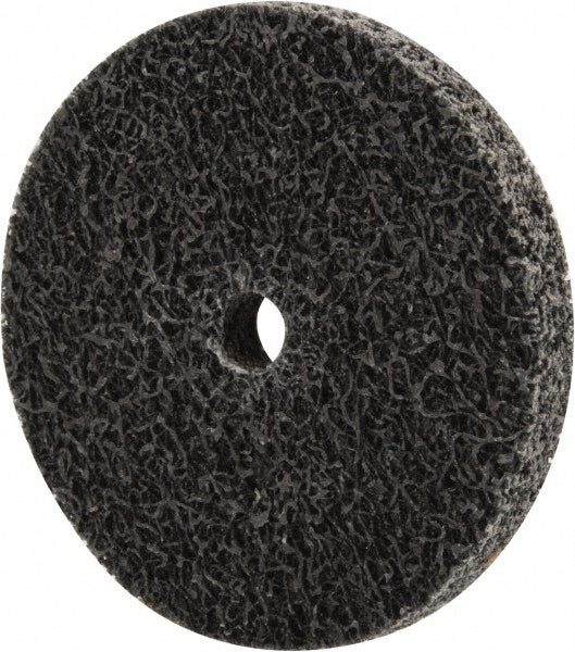 2 x 1/4" Silicon Carbide Deburring Wheels Disc - Merit Abrasives 66254420284