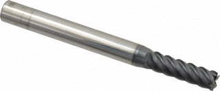 0.2188" 5-Flute Solid Carbide Corner Radius End Mill, AlTiN - SGS 32613