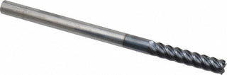 1/4" 5-Flute Solid Carbide Corner Radius End Mill, AlTiN - SGS 32616