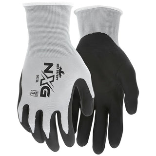 Black; Gray Gloves - MCR Safety 9673S