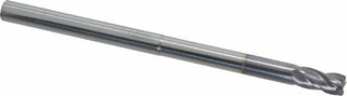 1/4" 4-Flute Solid Carbide Corner Radius End Mill, TiAlN - Seco 17002914