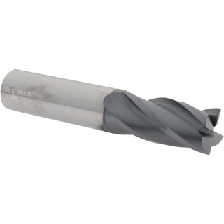 3/4" 4-Flute Solid Carbide Square End Mill, AlTiN - SGS 30026