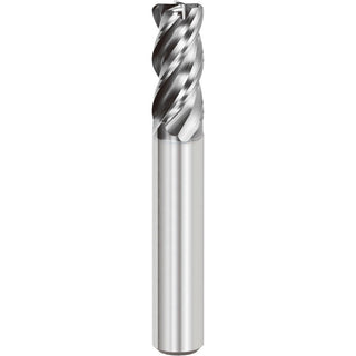 0.1969" 4-Flute Solid Carbide Corner Radius End Mill, AlCrN - Mitsubishi 617609