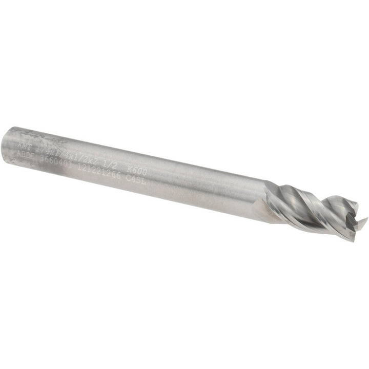 0.2500" 3-Flute Solid Carbide Square End Mill - Kennametal 3660401