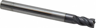 1/4" 4-Flute Solid Carbide Corner Radius End Mill, TX - SGS 36723
