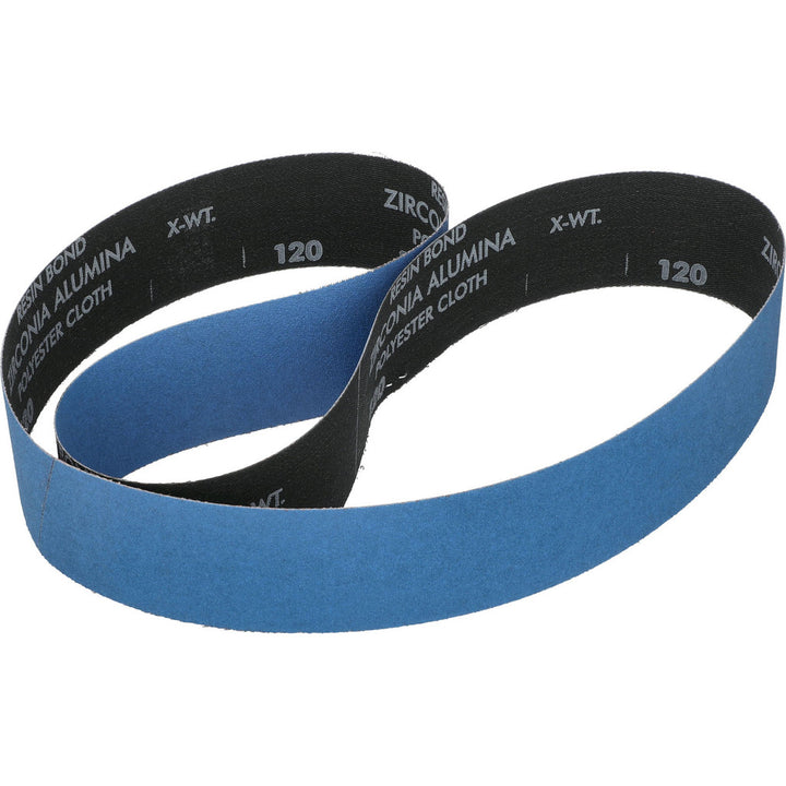 2 x 48" 120-Grit Zirconia Alumina Belt - Norton 78072728615