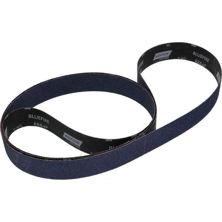 2 x 132" 50-Grit Zirconia Alumina Belt - Norton 78072750013
