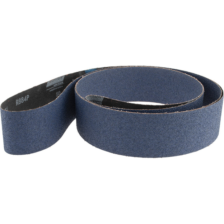 3 x 132" 50-Grit Zirconia Alumina Belt - Norton 78072750135