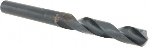 17/32" High-Speed Steel Reduced Shank Drill Bit, Coated, 118° point - Cle-Line C20734