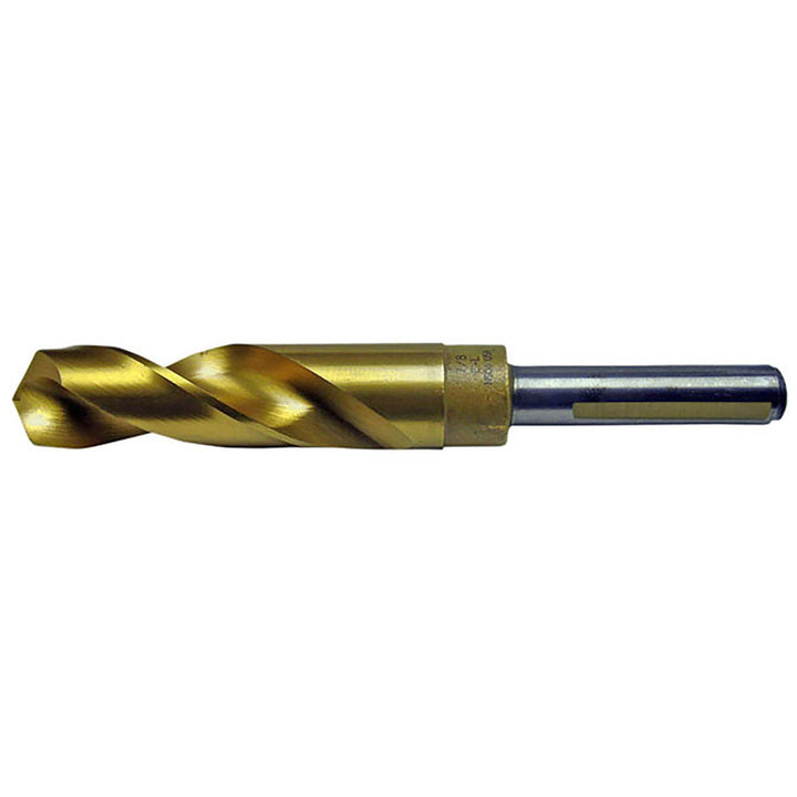 11/16" Cobalt Reduced Shank Drill Bit, Coated, 118° point - Chicago-Latrobe 53644
