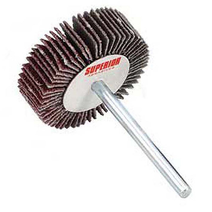 120-Grit Aluminum Oxide Flap Wheel - Superior Abrasives A010020