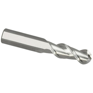 1/4" 2-Flute Solid Carbide Ball End Mill - Seco 17003632