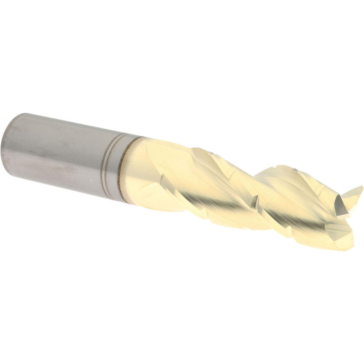 0.6250" 3-Flute Solid Carbide Square End Mill, ZrN - Accupro 2500480