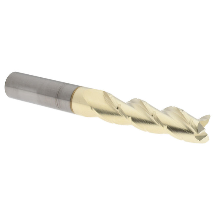 0.6250" 3-Flute Solid Carbide Square End Mill, ZrN - Accupro 2500481